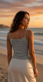 Damen Tanktop OM Micro Rib