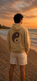 Oversized Hoodie Sand Unisex Streetwear – vP-Store Victory Path
