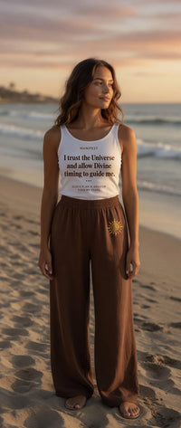 Wide-Leg Hose Spirit Sonne