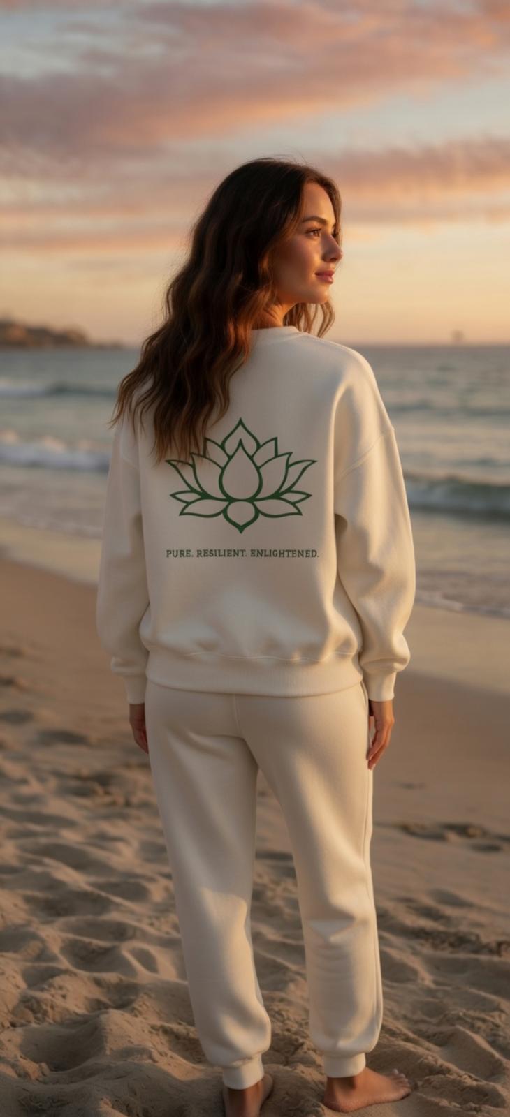 Premium Sweatshirt Lotus Relaxed
