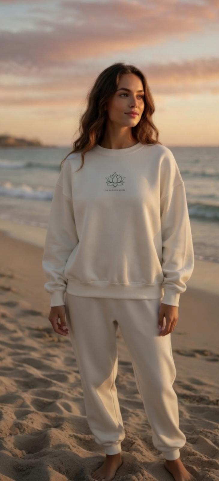 Premium Sweatshirt Lotus Relaxed
