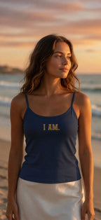 Damen Tanktop You are Loved Micro Rib Streetwear – vP-Store