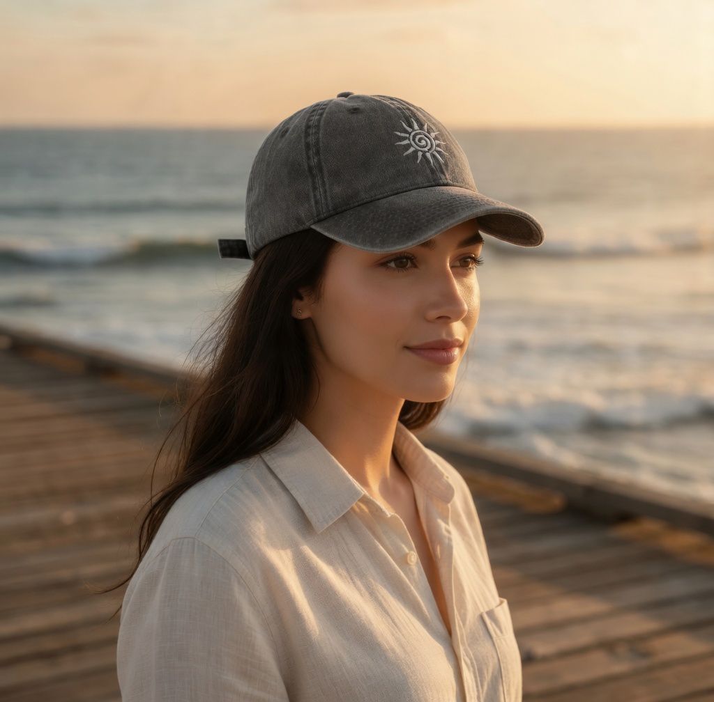 Vintage Cord Cap Navy Unisex