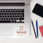 Sticker You are Loved Vinyl blasenfrei – vP-Store Victory Path