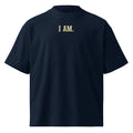 Oversized Bio Shirt Navy Unisex 100% Organic Cotton – vP-Store